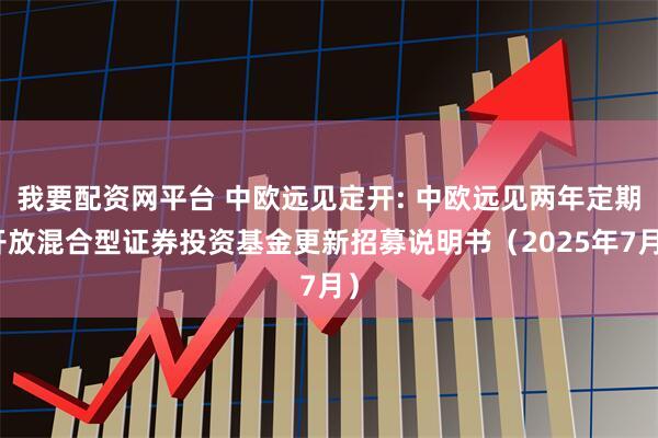 我要配资网平台 中欧远见定开: 中欧远见两年定期开放混合型证券投资基金更新招募说明书（2025年7月）